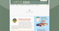 Desktop Screenshot of cartonedge.com